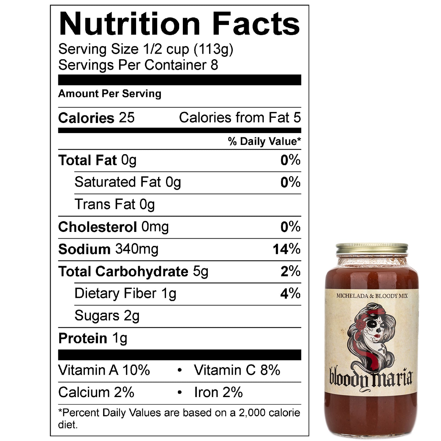 Bloody Maria Mix | QUART JAR